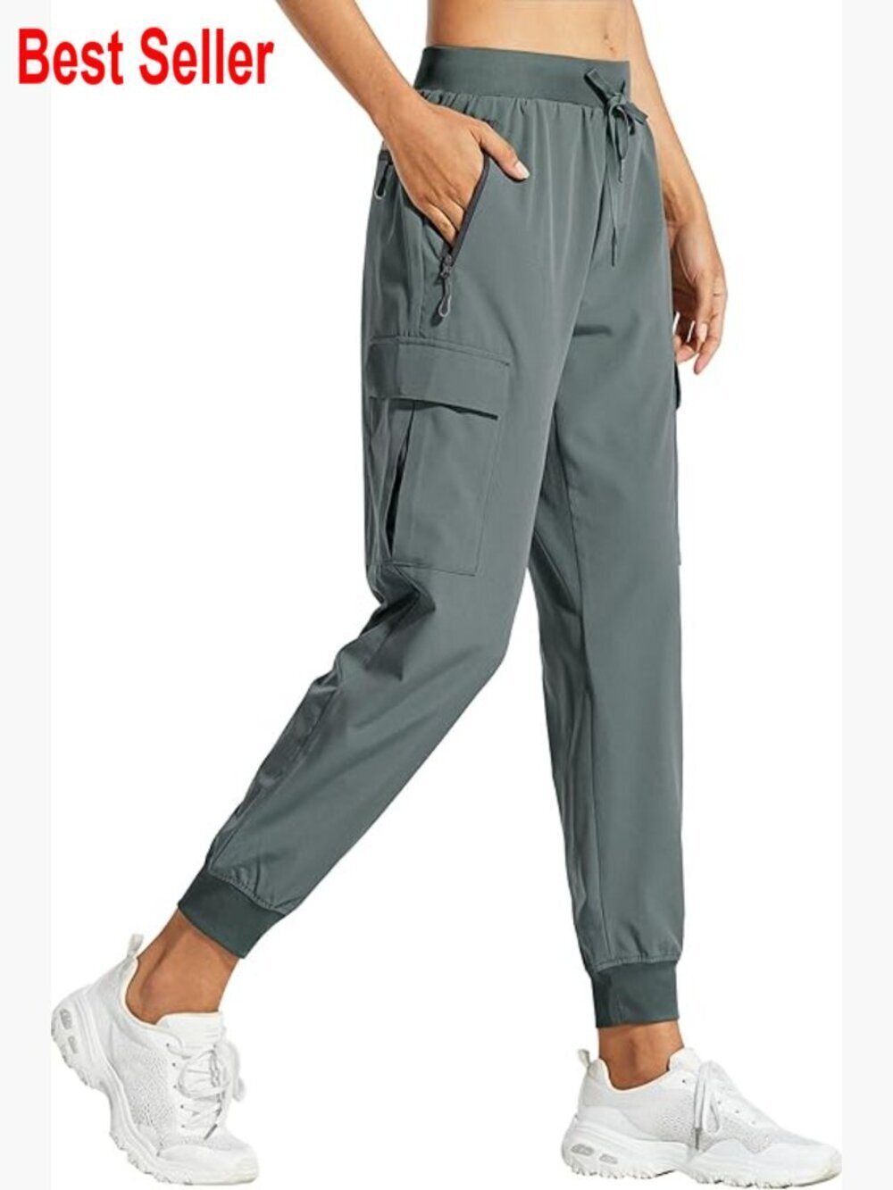 Lightweight Quick Dry Cargo Joggers Hiking Pants Athletic Lounge